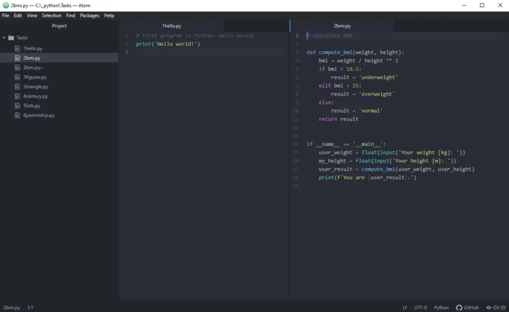 Atom Text Editor