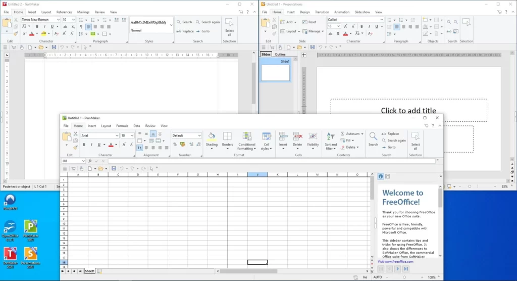 FreeOffice - Microsoft Office alternative