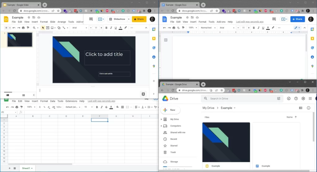 Google Drive - Microsoft Office alternative