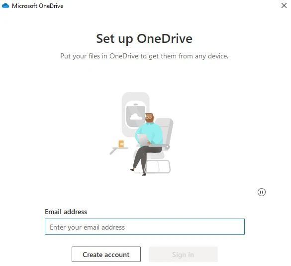 Set up OneDrive