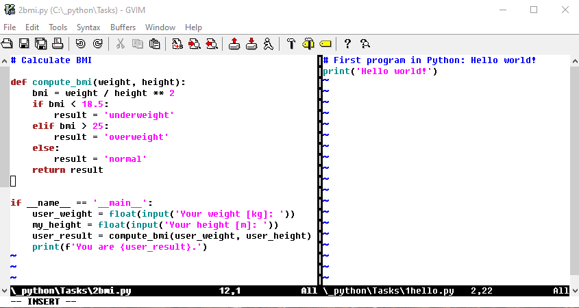 Vim Text Editor